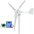 3000W Low Noise Wind Turbine Generator Kit - 12V/24V/48V Horizontal Wind Power System for Solar Hybrid Solutions - LCD Display, Efficient Energy Generation, Renewable Power Solution