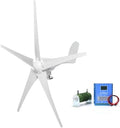 3000W Wind Turbine Generator 12V 24V 48V with MPPT Controller - Efficient Windmill Power Supply Kit for Home, Street Lighting, Solar Hybrid System, Permanent Magnet Technology