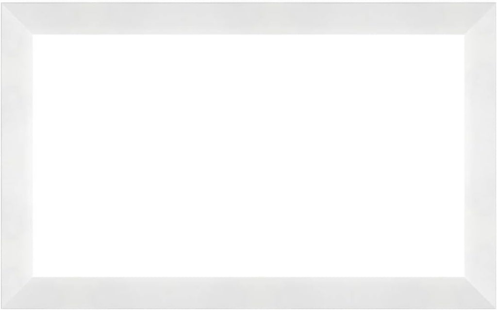Gloss White 85' Premiere Deco TV Frame - Compatible ONLY with Samsung The Frame TV and Pro TVs (Fits 2021-2026, LS03A, LS03B,LS03C,LS03D,LS03FA,LS03FW)