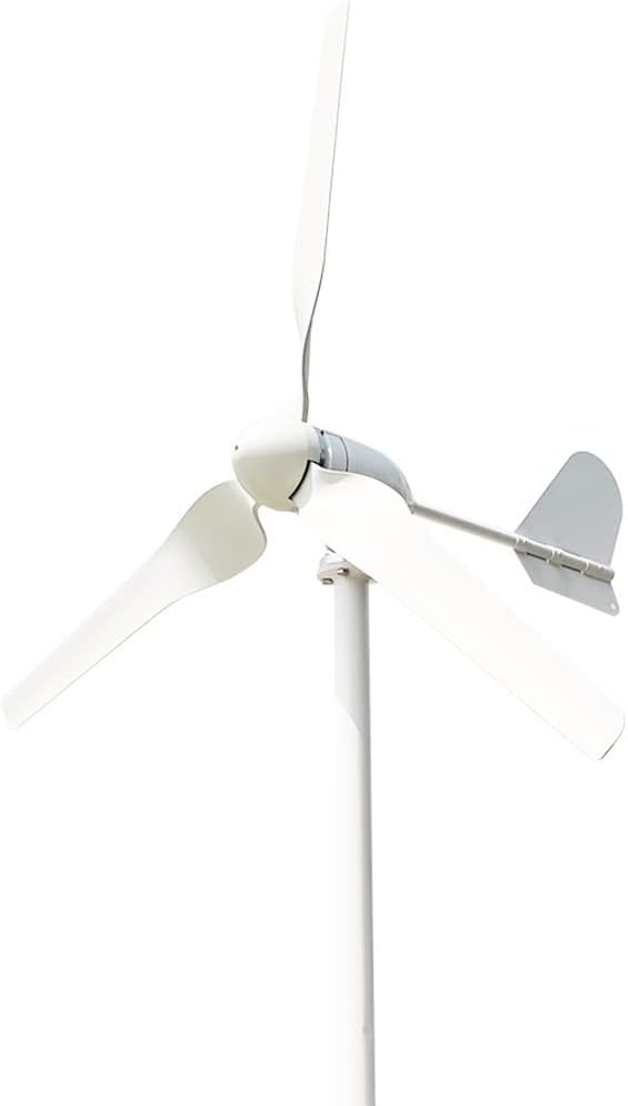 Wind Turbine Generator, 3000w Windmill Turbine Generator kit 3kw Power 3Blade 24V 48V Energy with MPPT Charger Controller Off Grid Inverter System,Generator Motor(with Mppt Controller,48V)