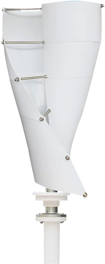 Wind Turbine Generator, 3000W Wind Tubine Generator Vertical Turbine Alternative Free Energy Windmill 24V 48V MPPT Controller Wind System,Generator Motor(with MPPT Controller,48V)