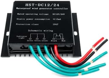 3000W-6000W Wind Solar Hybrid Controller with Dump Load for Outdoor Camping, Compatible with Wind Turbines & Generators, 12V 24V 48V Systems