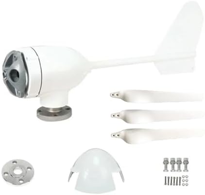 3000W Low Noise Wind Turbine Generator Kit - 12V/24V/48V Horizontal Wind Power System for Solar Hybrid Solutions - LCD Display, Efficient Energy Generation, Renewable Power Solution