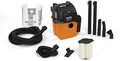 RIDGID Wet Dry Vacs VAC5000 Portable Wall Mount Wet Dry Vacuum Cleaner for Shop or Garage, 5-Gallon, 5.0 Peak Horsepower, Small Shop Vacuum Cleaner for Garage or Home