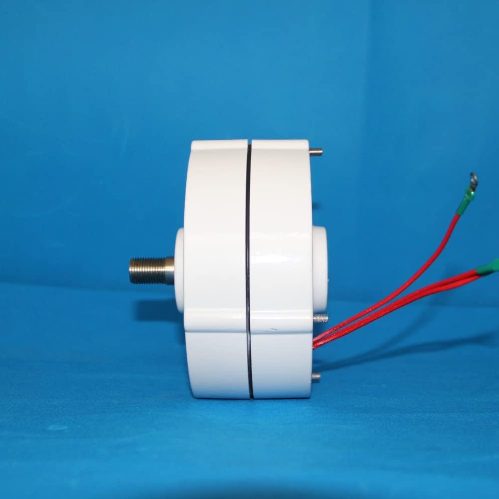 Wind Turbine Generator Kit, Wind Turbine Generator 1000W 2000W 3000W 12V 24V 48V 3 Phase Gearless Permanent Magnet AC Alternators For Wind Water Turbine for Hybrid Solar Wind System(With Base,12V_1600