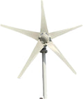Wind Turbine Generator Kit, Windmills Wind Turbine nerator Kit 3000W 12V 24V 48V 5 Blades Home Use for Hybrid Solar Wind System(12V_3000W)