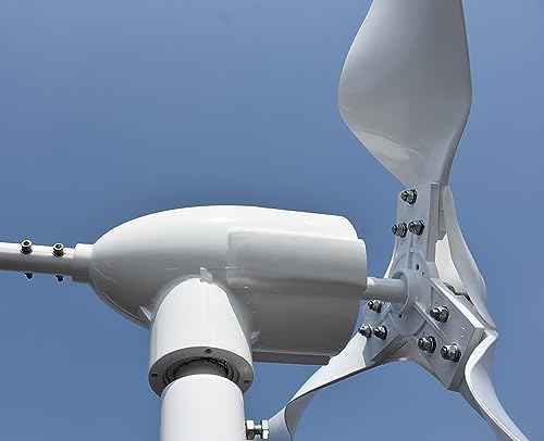 3000W 3KW Wind Turbine Generator Kit 24V - 3 Blades & MPPT Charge Controller for Efficient Hybrid Solar-Wind Energy Systems, Renewable Energy Solution, Eco-Friendly Power Generation