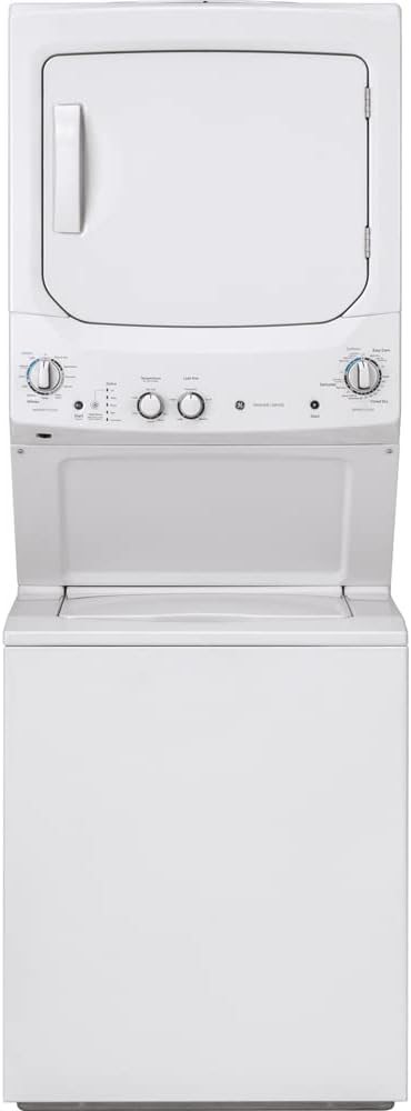 GE 27' Unitized Washer-Elec Dryer White