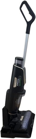 Equator Smart 3-in-1 Vacuum, Sweeper, Mop for Floor + Carpet, Self-Cleaning, Voice Prompt, 8 lbs (Black)