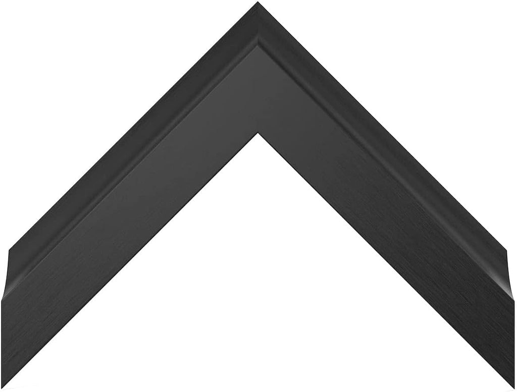 Anodized Black Scoop 55' Alloy Deco TV Frame - Compatible ONLY with Samsung The Frame TVs (Fits 2021-2026, LS03A, LS03B, LS03C, LS03D, LS03FA)