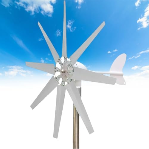 3000W Wind Turbine Generator - Compact Home Windmill, 12V Hybrid Solar Power Kit for Renewable Energy Solutions, Efficient Wind Energy System
