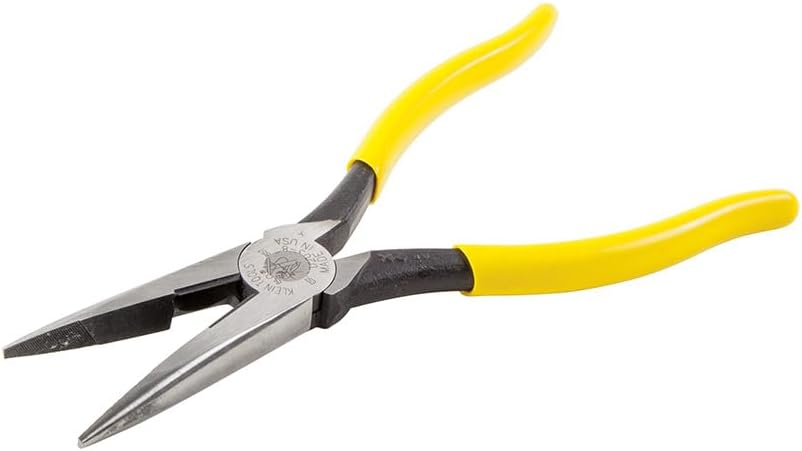 Klein Tools 80088 Tradesman Fixed Blade Driver and Plier Kit, Made in USA, Includes Wire Stripper, Tape Measure, Accessories for Jobsite Needs, 14-Piece