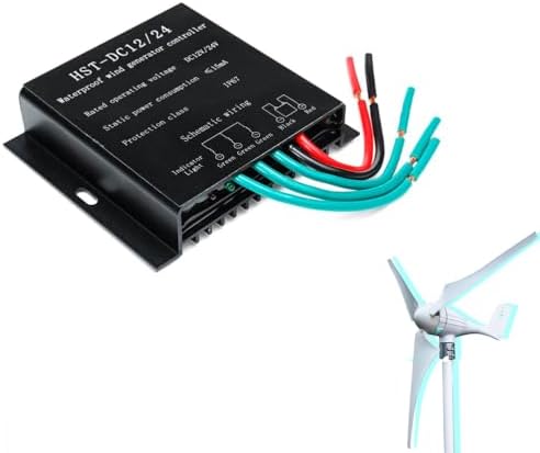 Hybrid Wind Solar Charge Controller 1200W-3000W, 12V/24V/48V Wind Turbine Generator Battery Regulator, Efficient Renewable Energy Management System