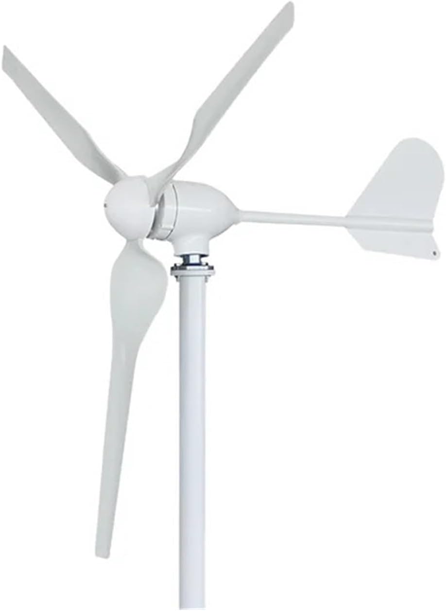 Wind Turbine Generator Kit 3000W Low Noise Horizontal Turbine 12V/24V/48V Wind Power Generator for Hybrid Solar Wind System Industrial Energy(Wind Turbine Only,12V)