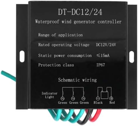 3000W-6000W Wind Solar Hybrid Controller with Dump Load for Outdoor Camping, 12V/24V/48V Compatible, Ideal for Wind Turbines & Solar Generators