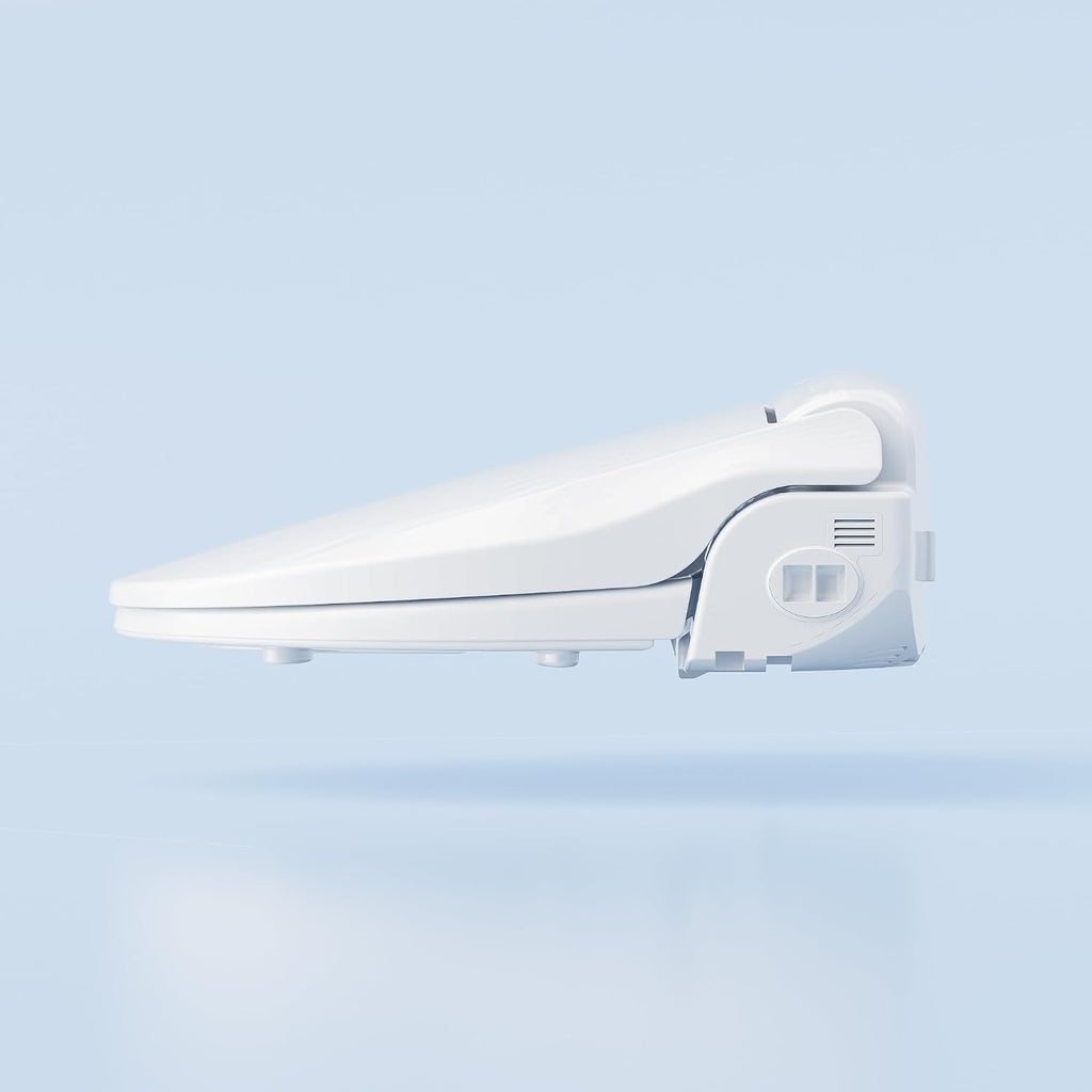 Lotus Bidet Seat ATS-909 Round with Enema Wash (Purestream) for constipation relief, Heated Seat, Multi Modes Wash, Air Dryer, Deodorizer, Easy DIY Installation, Made in Korea