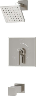 Symmons Duro HydroMersion Single Handle Tub and Shower Faucet Trim Kit with Volume Control