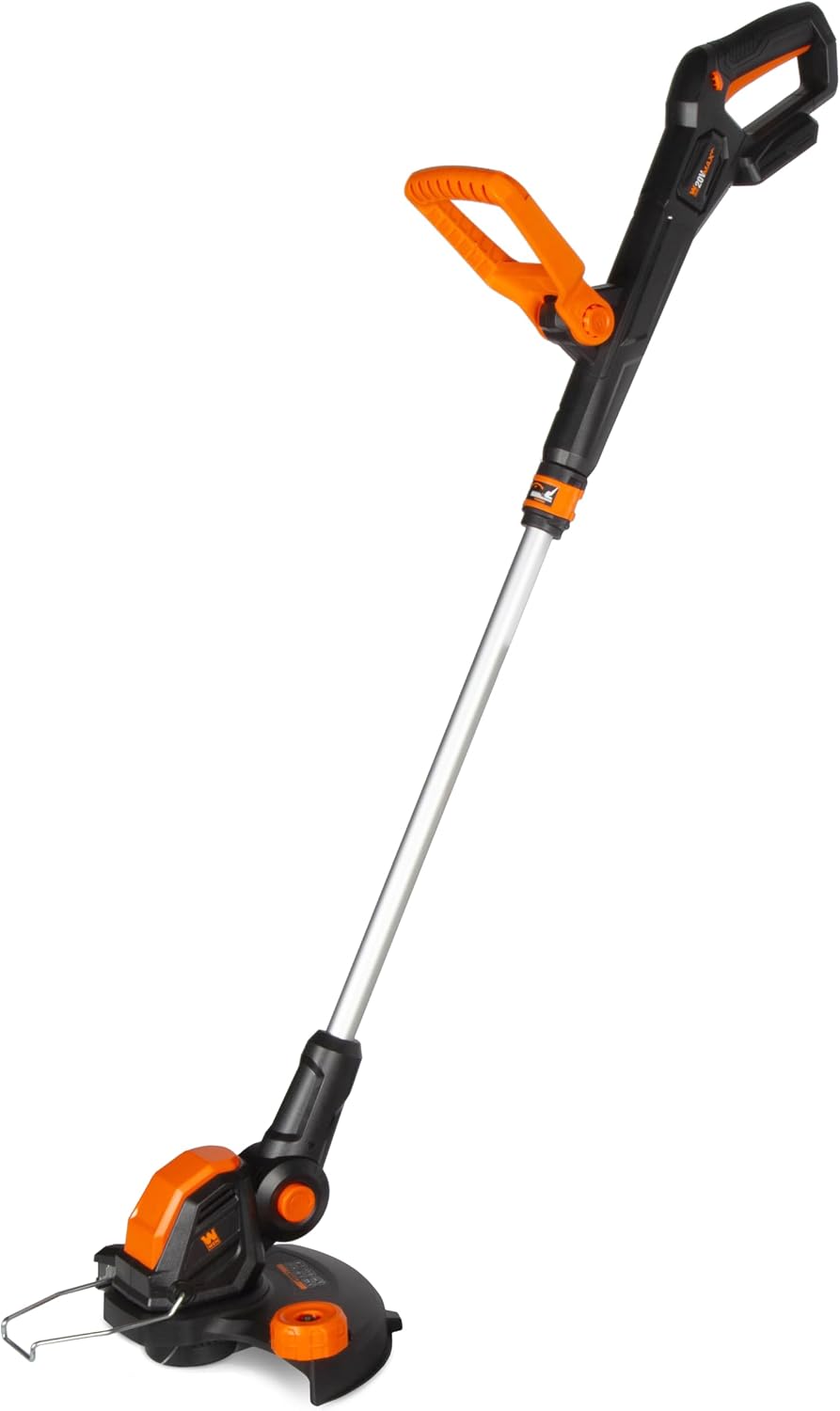 Wen 20V Max Cordless Hedge Trimmer, String Trimmer and Leaf Blower Combo Kit with 4Ah Battery and Charger (20VK3HTB)