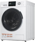 2.7 Cu.Ft All-in-One Washer and Dryer Combo, 24' Front Load Ventless Washer Dryer with 26.5 Lbs Loading Capacity, Compact Size, LED Display, Child Lock, White