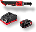 20-Volt Lithium-Ion Cordless Combo Kit (Complete Power Tool Bundle) with 20V Cordless, 3/8 in. Ratchet, 5Ah Lithium Ion Battery & Rapid Charger - Compatible with BAUER 20V Tools