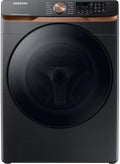 Samsung 5.0 cu. ft. Extra Large Capacity Smart Front Load Washer with Super Speed Wash and Steam, Brushed Black, WF50BG8300AVUS