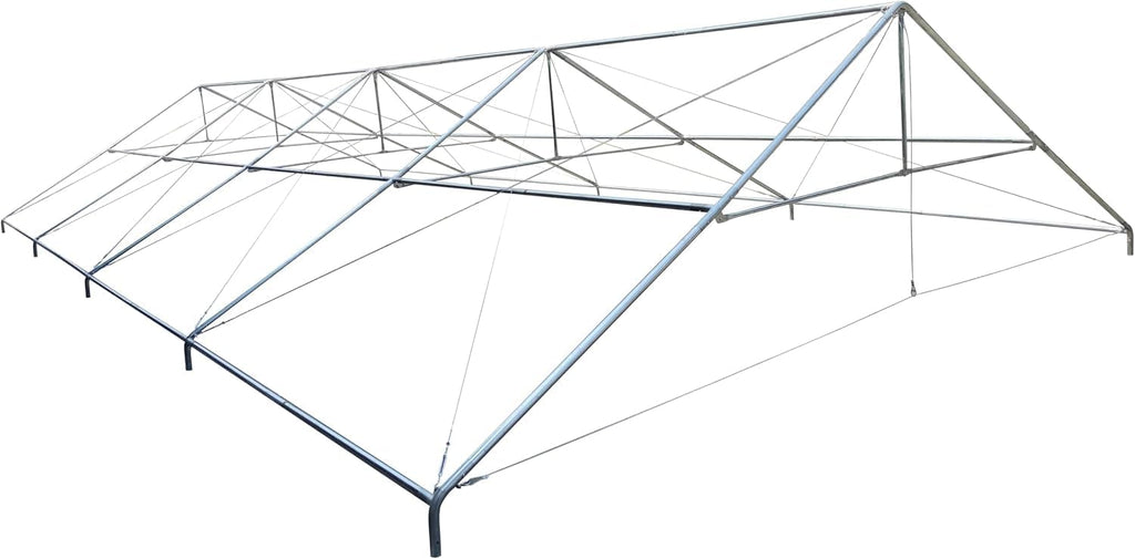 DELTA 40'x20' PE Marquee Party Tent, Tents for Parties, Large Wedding Tent, Carpas para Fiestas,Heavy Duty Canopy, Outdoor Event with Waterproof Top + 5 Storage Bags