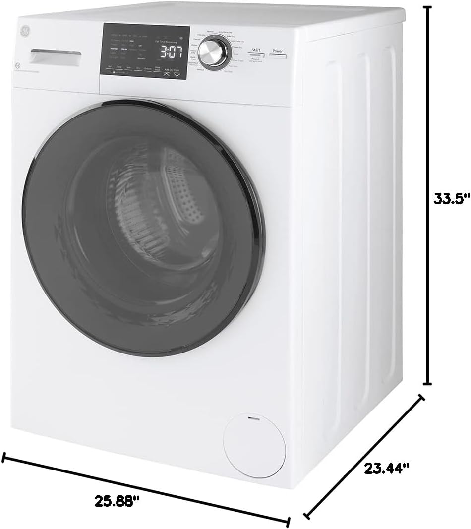 GE GFQ14ESSNWW 24 inch 2.4 cu. ft. Capacity Front Load Washer/Condenser Dryer Combo