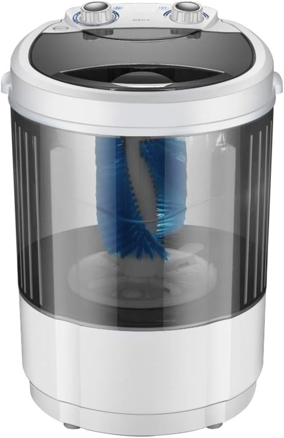Portable Shoes Washing Machine Mini Portable Washing Machine Smart Lazy Automatic Shoes Washer Suitable for Apartments Camping Dorms Business Trip College Rooms