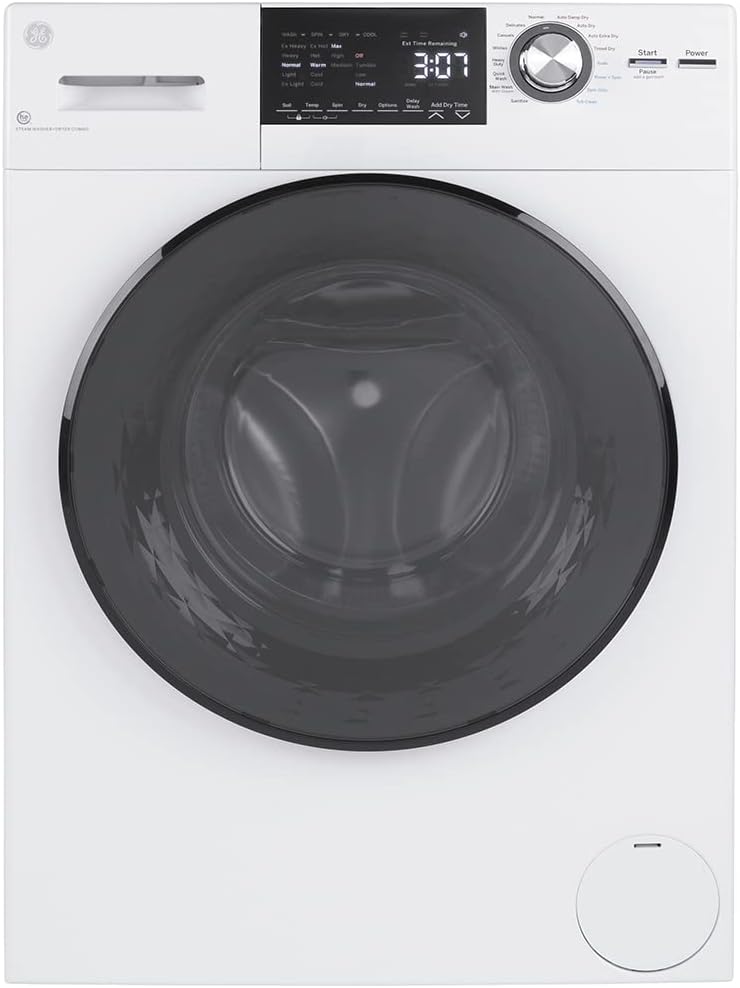 GE GFQ14ESSNWW 24 inch 2.4 cu. ft. Capacity Front Load Washer/Condenser Dryer Combo