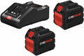 Bosch GXS18V-18N27 18V Starter Kit with (2) CORE18V® 12 Ah High Power Batteries and (1) 18V 16 Amp Battery Turbo Charger