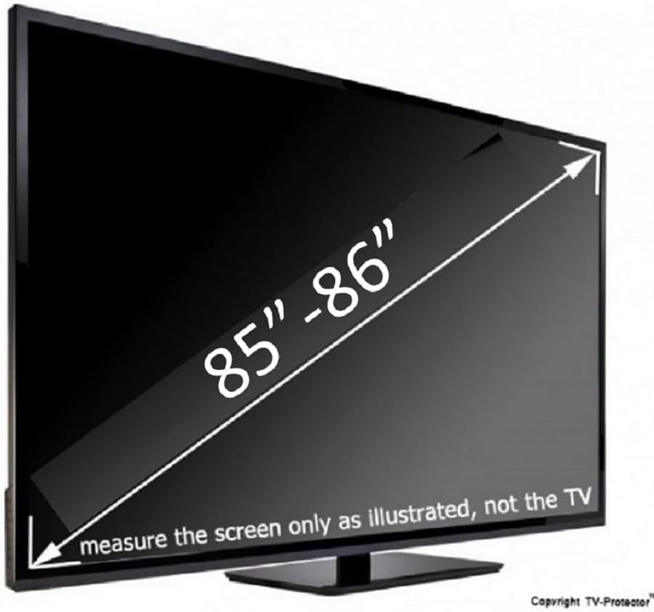 85-86 inch TV-ProtectorTM TV Screen Protector for LCD, LED, OLED and QLED 4K HDTV