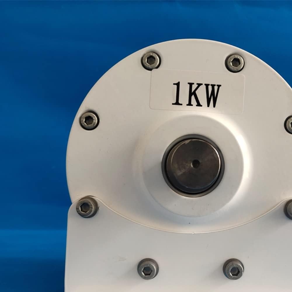 Wind Turbines, 1000W 2000W 3000W 4000W 5000W 10KW 3 Phase Gearless Permanent Magnet Generator 48V AC Alternator Wind Water Turbine,for Hybrid Solar Wind System(Without Base,24V_10KW 300RPM)