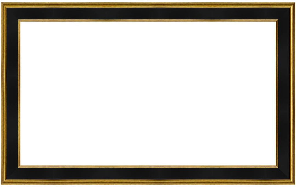 Antique Gold & Black 55' Premiere Deco TV Frame - Compatible ONLY with Samsung The Frame TVs (Fits 2021-2026, LS03A, LS03B, LS03C, LS03D, LS03FA)