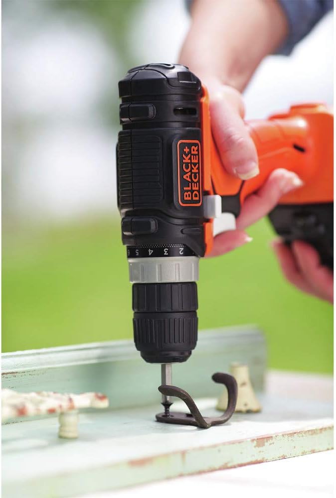 BLACK+DECKER GoPAK 12V MAX* Cordless Drill 4-Tool Combo Kit (BDCK502C1)