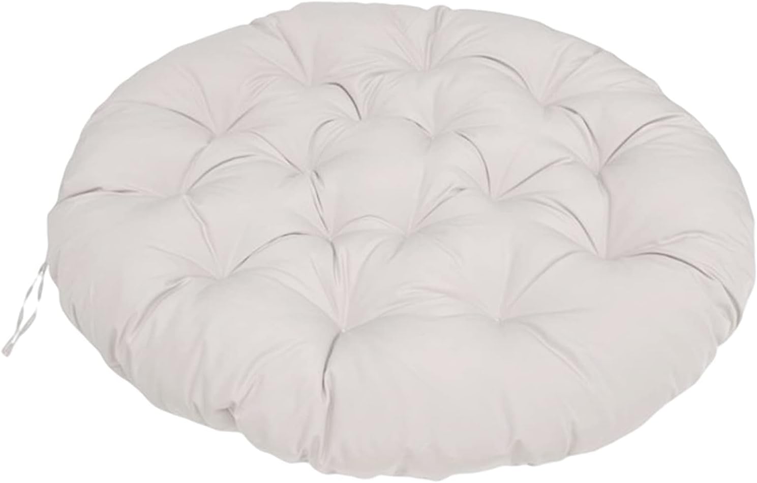 Lifup Water Resistant Papasan Cushion, Rocker Chair Pads, Hammock Seating Cushion for Hanging Egg Chair Folding Garden Sofa Patio Garden Swing Chair Beige Round 47'