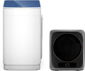 Zynkez 18Lbs Washer and 10Lbs Dryer Combo, Full Automatic Portable Laundry Set with 7 Wash Programs, 5 Dry Modes, Stainless Steel Tub, Compact for Apartments, Dorms, RVs