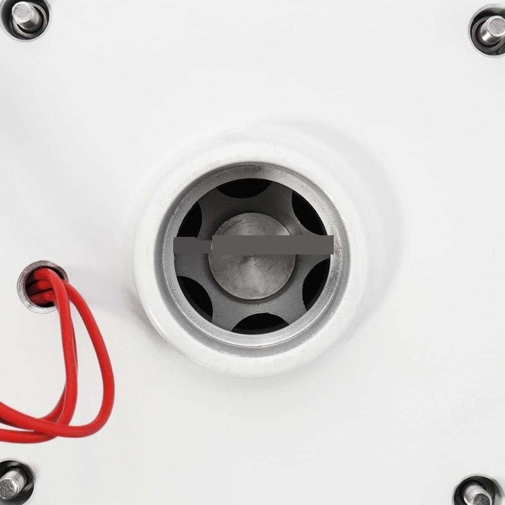 Wind Turbines, Low Speed 1000W 2000W 3000W 12V 24V 3 Phase Gearlessermanent Magnet Generator AC Pernators for Wind Turbine DIY,for Hybrid Solar Wind System(Without Base,12V_1600W)