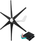 12V,1000W -3000W Wind Turbine Generator, 6 Blade 48V 220V Garden Turbines Generator with Charge Controller for Solar Power Homeuse (48V)