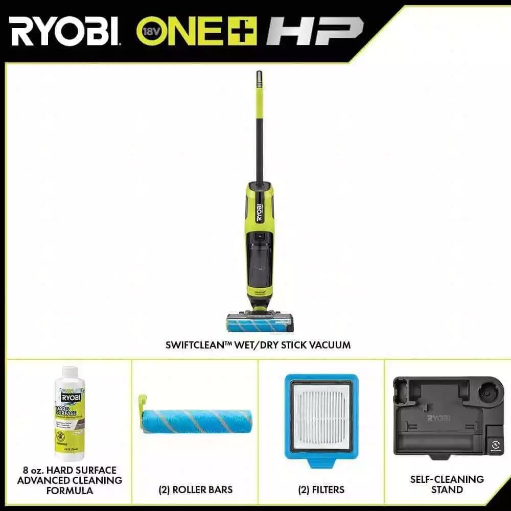 ONEAND HP 18V Cordless SWIFTCLEAN Wet/Dry Stick MOP and Vacuum Tool ONLY