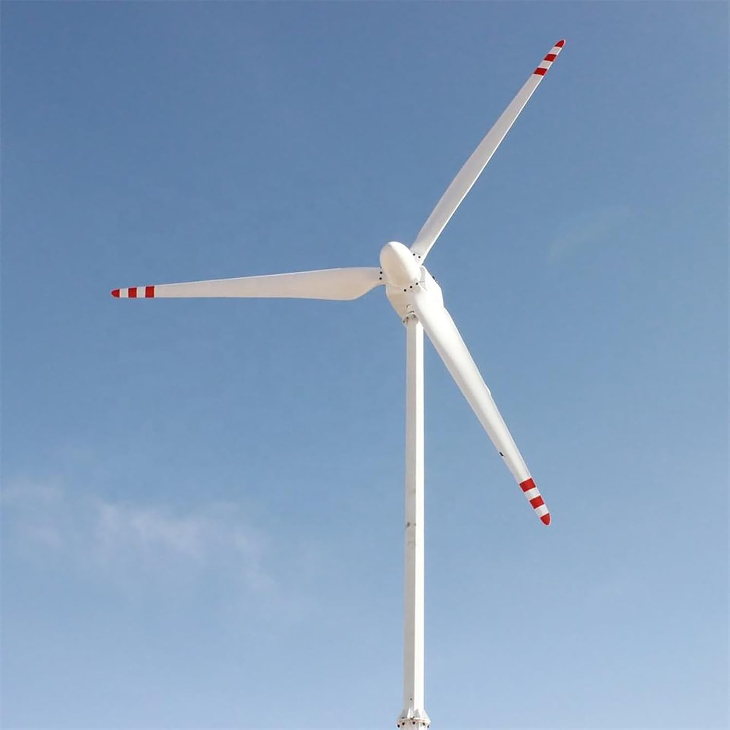 3000W 220V Horizontal Wind Turbine 1.4M Blades 3KW Wind Power Generator Kits Windmill Home Farm Marine Free Energy for Wind Solar Hybrid System (No Mast)