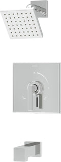 Symmons Duro HydroMersion Single Handle Tub and Shower Faucet Trim Kit with Volume Control