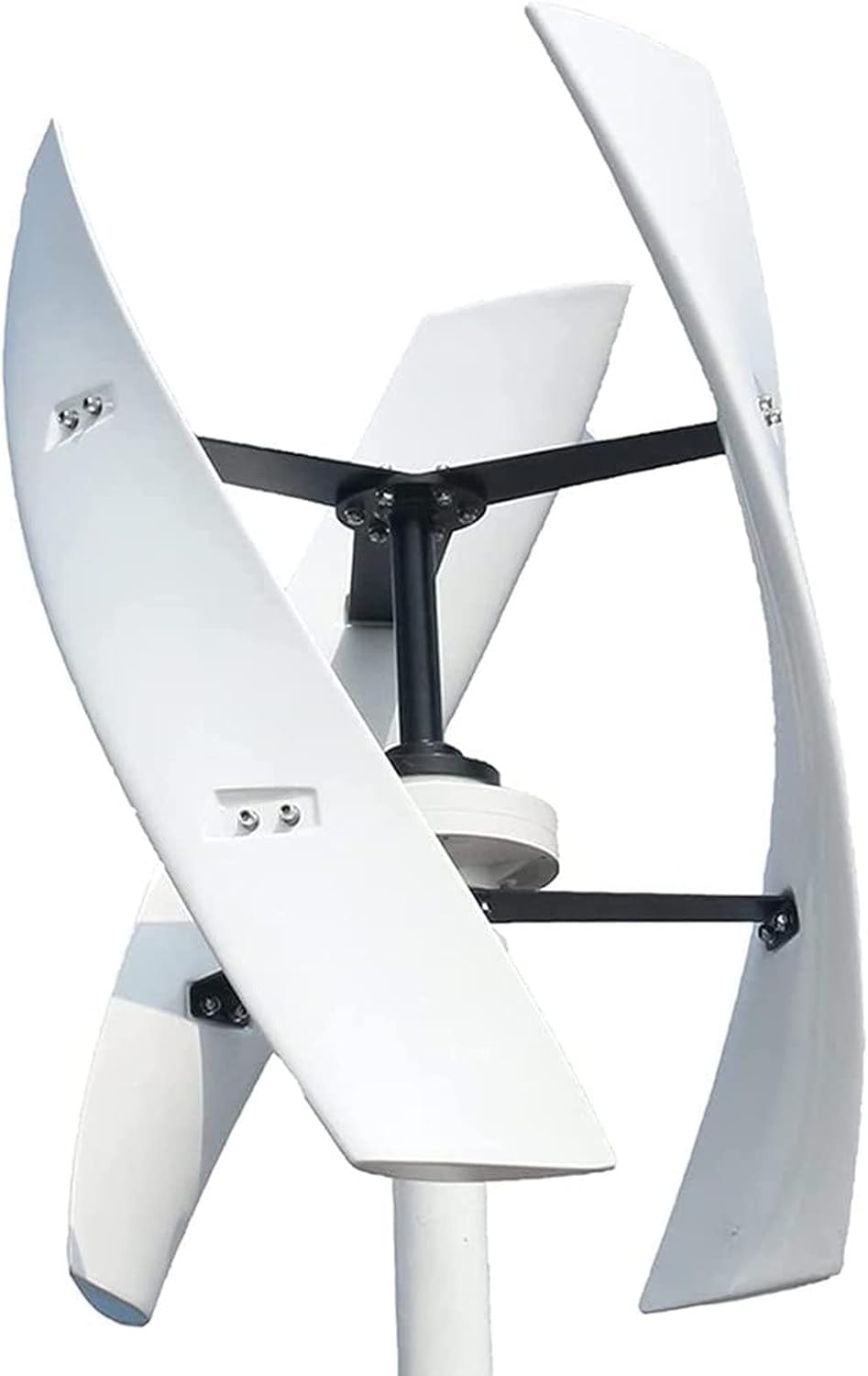 Vertical Axis Wind Turbine Generator, 3000W 220V 12V 24V 48V Spiral Wind Turbine Generator Light and Portable Wind Turbine for Home Use Vertical Axis Wind Turbine for Home Camping,24V