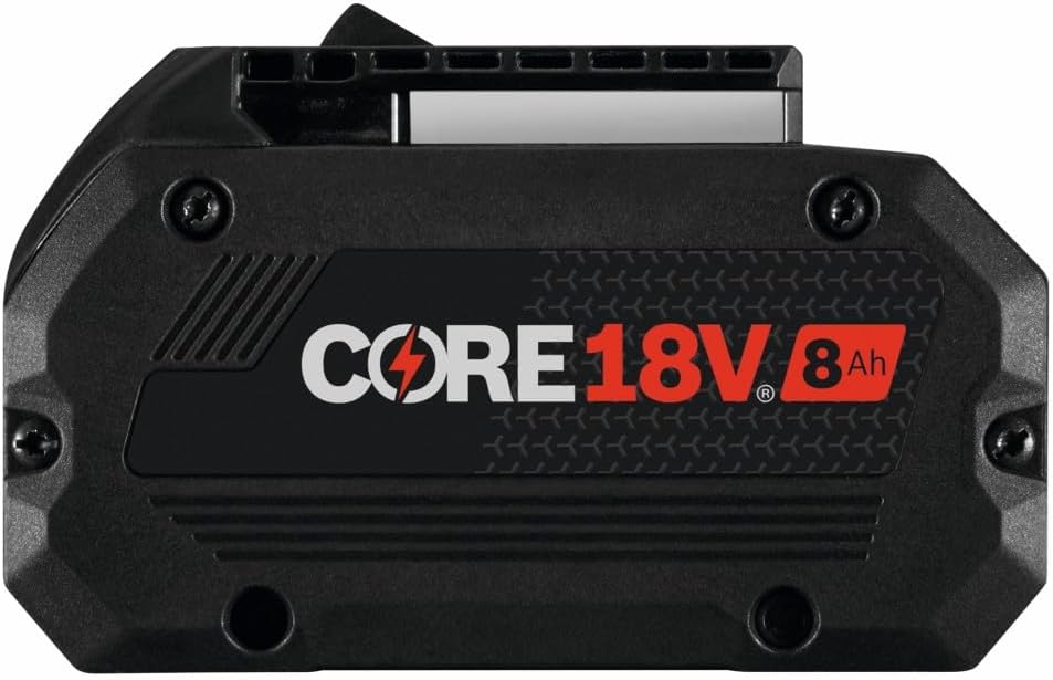 Bosch GXS18V-12N14 18V Starter Kit with (1) CORE18V® 8 Ah High Power Battery and (1) Fast Battery Charger