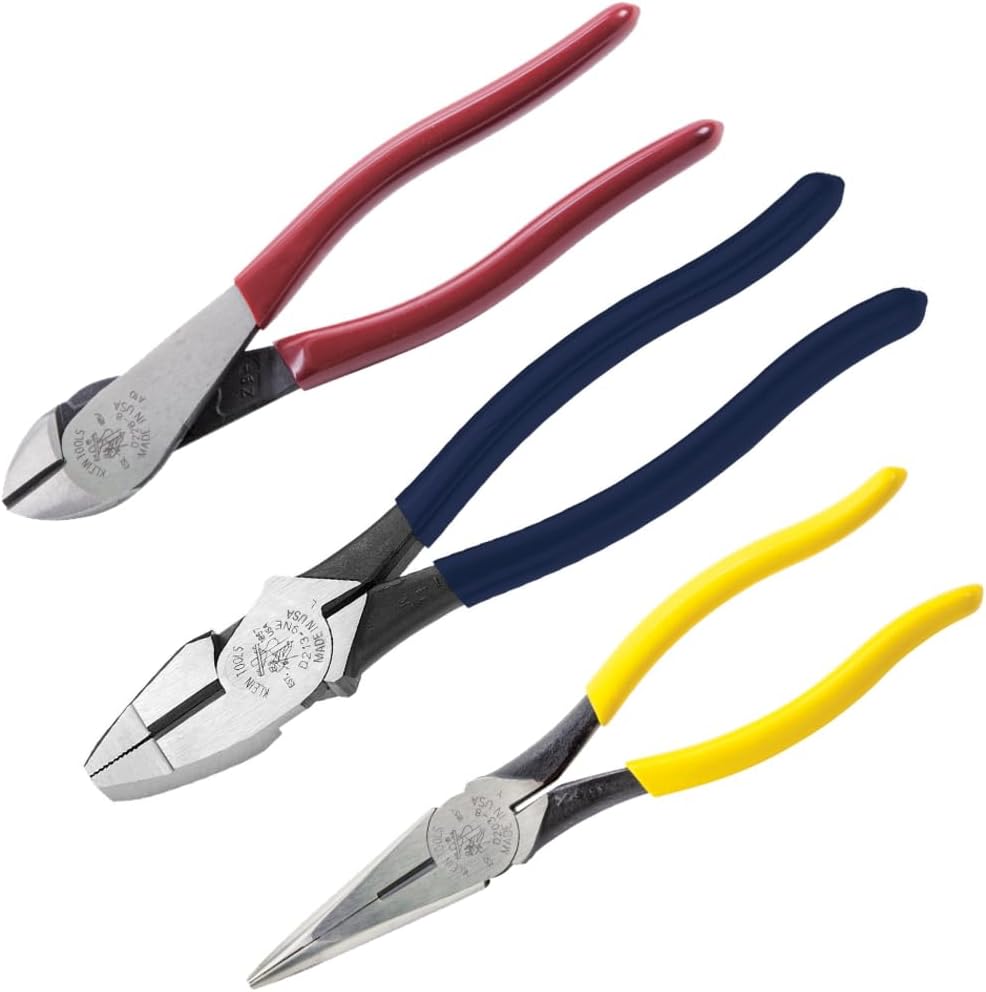 Klein Tools 80028 Hand Tools Kit includes Pliers, Screwdrivers, Nut Drivers, Backpack, and More Jobsite Tools, 28-Piece