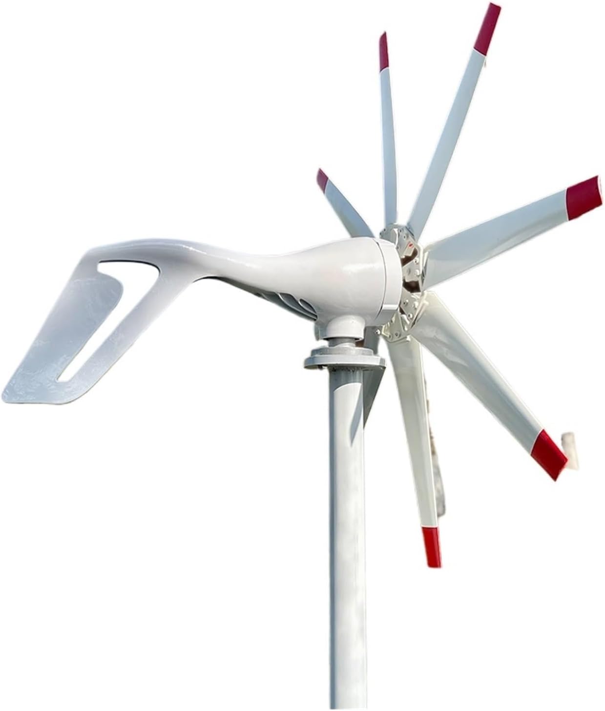 Wind Turbine Generator Kit, 3000W Horizontal Wind Turbine nerator 3KW 12V 24V 48V Alternator Free Energy Windmill for Home Farm for Hybrid Solar Wind System(24V)