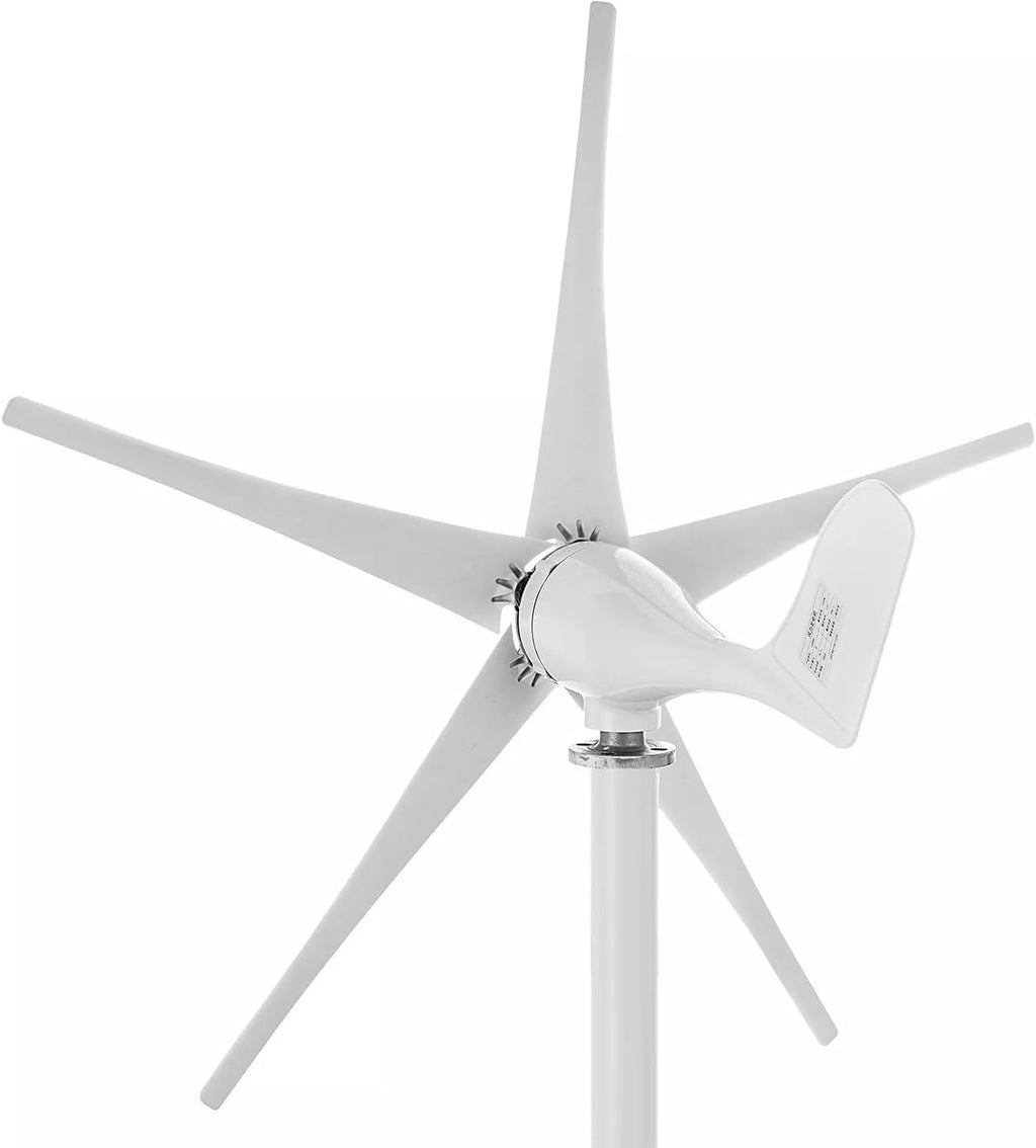 3000W Wind Generator Kit - 12V/24V/48V with Charge Controller for Solar Hybrid Systems, Ideal for Home, Street Lights, and DIY Wind Power Projects