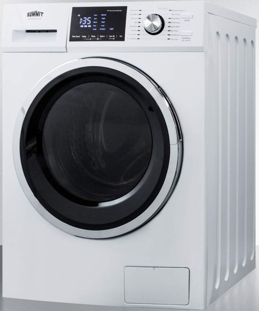 2.7 CU. FT. All-in-ONE Washer and Electric VENTLESS Dryer in White