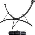 anymaka Set Up in 3 Seconds Adjustable Portable Aluminum Alloy Hammock Stand for Outside with Chair Mode & Lounge Mode up to 105''