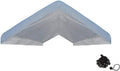 Canopy Roof Cover Valance Canopy Replacement Top (White) (20'x30') for 18' x 30' Pole Frames