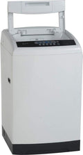 Avanti Portable Washing Machine 3.0 Cu. Ft. Capacity, Top Loading with Hot and Cold Water Inlets, 6 Preprogrammed Wash Cycles & 3 Load Sizes, Compact Design for Apartments Dorms and RVs, White